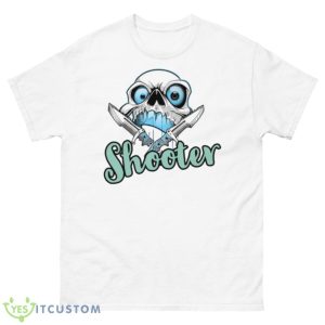 Shooter Skull Art Shooter Jennings Shirt - 500 Men’s Classic Tee Gildan