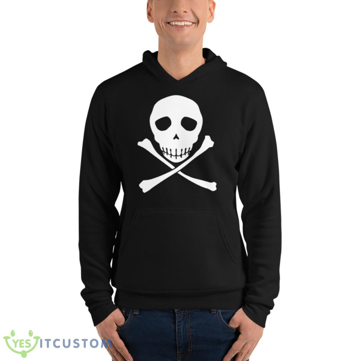 Shopatlus KanjI Skull Shirt 4 Shopatlus KanjI Skull Shirt - Unisex Fleece Pullover Hoodie