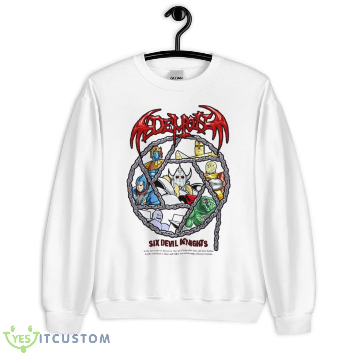 Si Devil Knights Kinnikuman Shirt 2 Si Devil Knights Kinnikuman Shirt - Unisex Heavy Blend Crewneck Sweatshirt