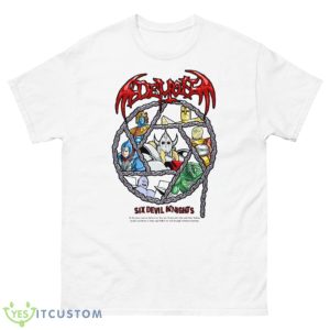 Si Devil Knights Kinnikuman Shirt - 500 Men’s Classic Tee Gildan