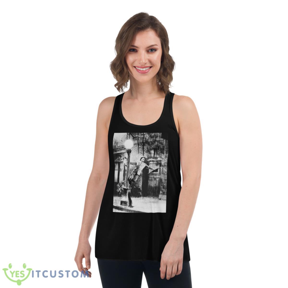 Singing In The Rain By Thomas Shirt 5 Singing In The Rain By Thomas Shirt - Women's Flowy Racerback Tank