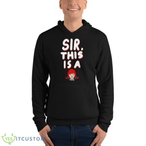 Sir This Is A Wendy’s Shirt - Unisex Fleece Pullover Hoodie