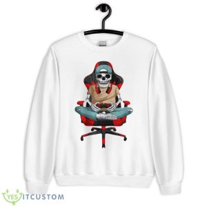 Skeleton My Gaming Chair Shirt - Unisex Heavy Blend Crewneck Sweatshirt