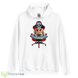 Skeleton My Gaming Chair Shirt - Unisex Heavy Blend Hooded Sweatshirt