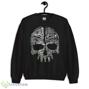 Skull Design Dead Master Black Rock Shooter Shirt - Unisex Crewneck Sweatshirt