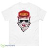 Skull Kansas City Chiefs Shirt - 500 Men’s Classic Tee Gildan