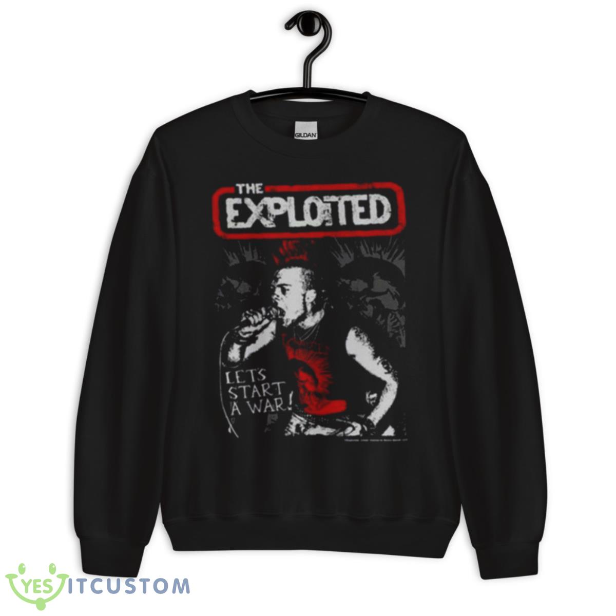 Skull Of Punk The Exploited The Massacre Shirt 3 Skull Of Punk The Exploited The Massacre Shirt - Unisex Crewneck Sweatshirt