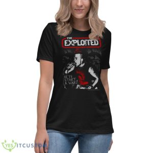 Skull Of Punk The Exploited The Massacre Shirt 11 Skull Of Punk The Exploited The Massacre Shirt - Women's Relaxed Short Sleeve Jersey Tee