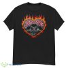 Skull Skeleton Love Fire Shirt - G500 Men’s Classic T-Shirt