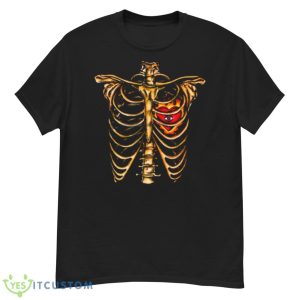 Skull Skeleton Sternum Heart Love Shirt - G500 Men’s Classic T-Shirt