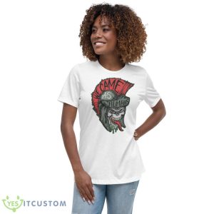 Skull Warrior We Came As Romans Shirt - Women's Relaxed Short Sleeve Jersey Tee