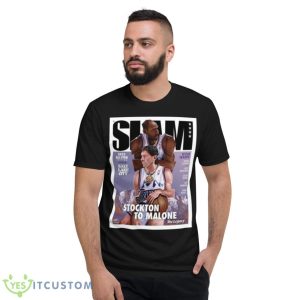 Slam 2023 All Star Salt Lake City Stockton To Malone The Legacy Shirt - Short Sleeve T-Shirt
