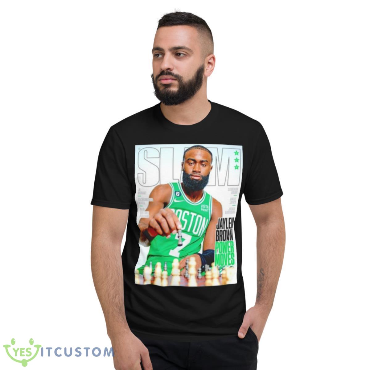 SLAM 242 Jaylen Brown Power Moves Shirt 13 SLAM 242 Jaylen Brown Power Moves Shirt - Short Sleeve T-Shirt
