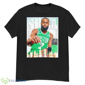 SLAM 242 Jaylen Brown Power Moves Shirt - G500 Men’s Classic T-Shirt