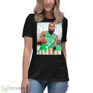 SLAM 242 Jaylen Brown Power Moves Shirt 11 SLAM 242 Jaylen Brown Power Moves Shirt - Women's Relaxed Short Sleeve Jersey Tee