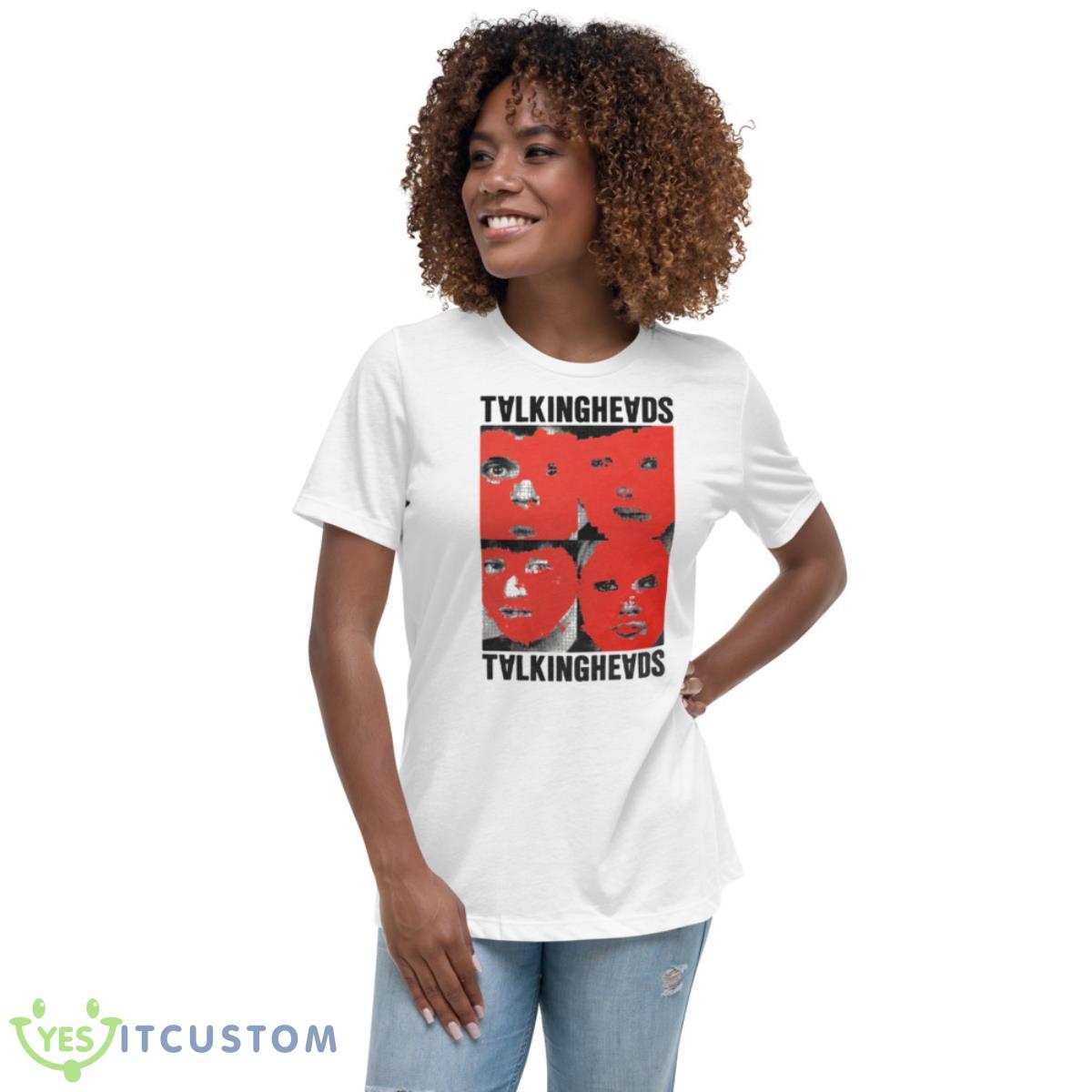 Sleepover Talking Heads Shirt 5 Sleepover Talking Heads Shirt - Women's Relaxed Short Sleeve Jersey Tee