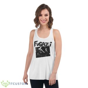 Smallpox Champion Fugazi Shirt 8 Smallpox Champion Fugazi Shirt - Women's Flowy Racerback Tank