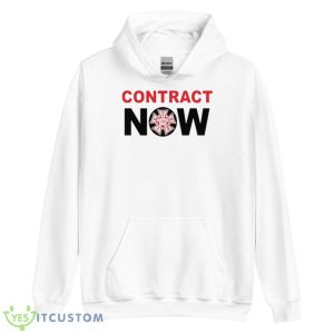 SNL Contract Now Shirt 7 SNL Contract Now Shirt - Unisex Heavy Blend Hooded Sweatshirt