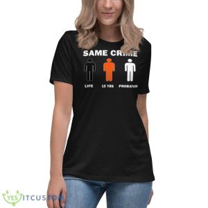 Snoop Dogg Same Crime Shirt - Women's Relaxed Short Sleeve Jersey Tee