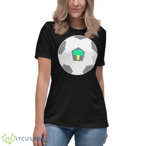 Soccer Ball Josh Blue Broccoli Shirt - Women's Relaxed Short Sleeve Jersey Tee