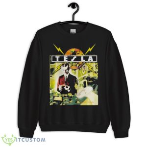 Song & Emotion Tesla Band Shirt - Unisex Crewneck Sweatshirt