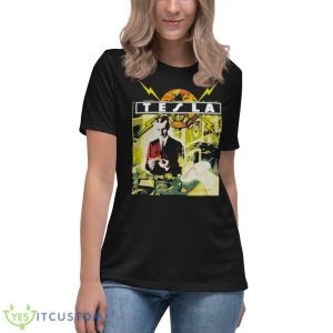 Song & Emotion Tesla Band Shirt - Women's Relaxed Short Sleeve Jersey Tee