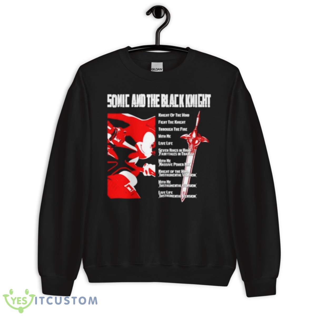 Sonic And The Black KnighShirt 13 Sonic And The Black KnighShirt - Unisex Crewneck Sweatshirt