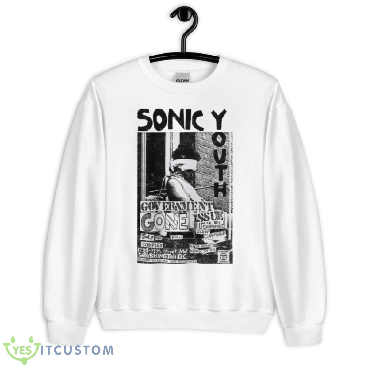 Sonic Youth Government Issue & Gone Shirt 11 Sonic Youth Government Issue & Gone Shirt - Unisex Heavy Blend Crewneck Sweatshirt