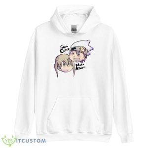 Soul And Maka Soul Eater Shirt - Unisex Heavy Blend Hooded Sweatshirt