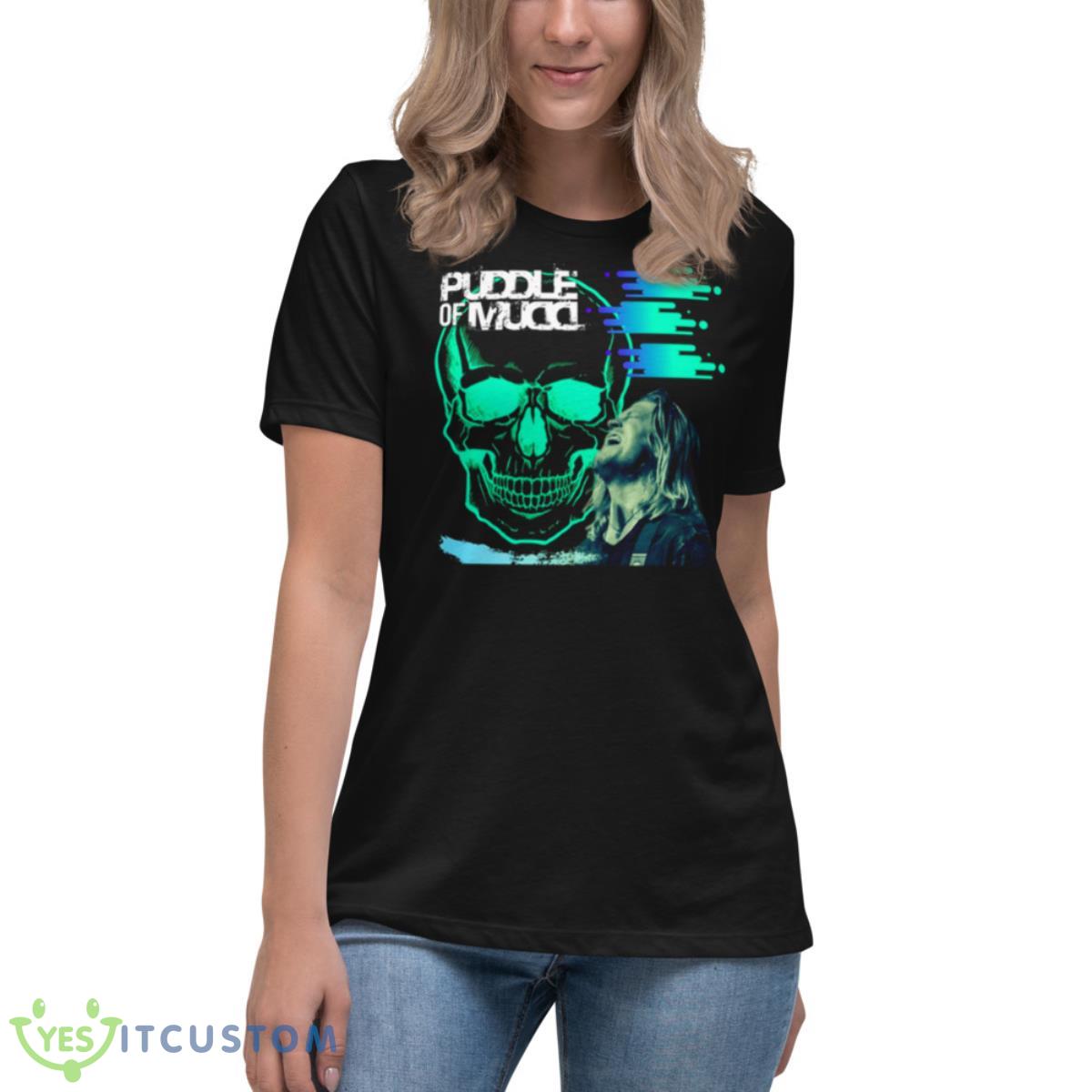 Spaceship Puddle Of Mudd Shirt 6 Spaceship Puddle Of Mudd Shirt - Women's Relaxed Short Sleeve Jersey Tee