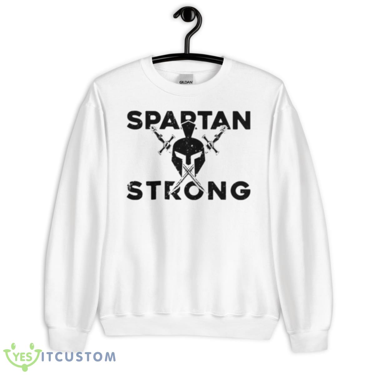 Spartan Strong MSU Cross Swords Shirt 2 Spartan Strong MSU Cross Swords Shirt - Unisex Heavy Blend Crewneck Sweatshirt