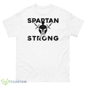Spartan Strong MSU Cross Swords Shirt - 500 Men’s Classic Tee Gildan