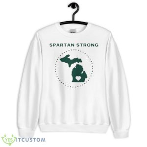 Spartan Strong Trendy Msu Stay Safe Never ForgeShirt - Unisex Heavy Blend Crewneck Sweatshirt