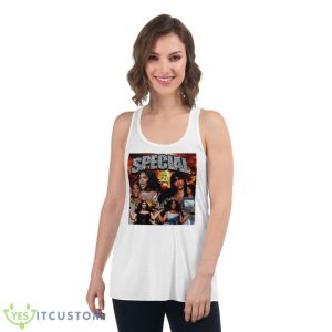 Special Feat Sza Shirt - Women's Flowy Racerback Tank
