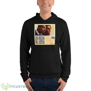 Special Present Soul Meeting Ray Charles And Milt Jackson Shirt - Unisex Fleece Pullover Hoodie
