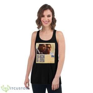 Special Present Soul Meeting Ray Charles And Milt Jackson Shirt - Women's Flowy Racerback Tank