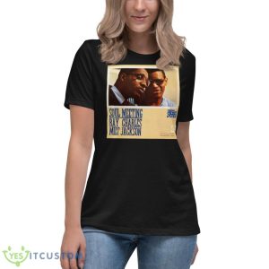 Special Present Soul Meeting Ray Charles And Milt Jackson Shirt - Women's Relaxed Short Sleeve Jersey Tee