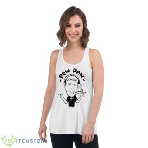 Spokesmasters Pew Pew Shirt - Women's Flowy Racerback Tank