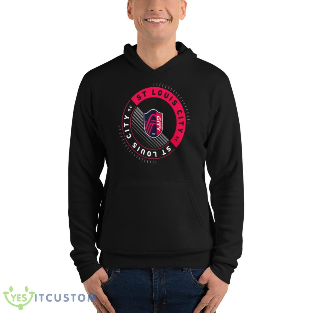 St Louis City Sc Full Circle Shirt 4 St Louis City Sc Full Circle Shirt - Unisex Fleece Pullover Hoodie