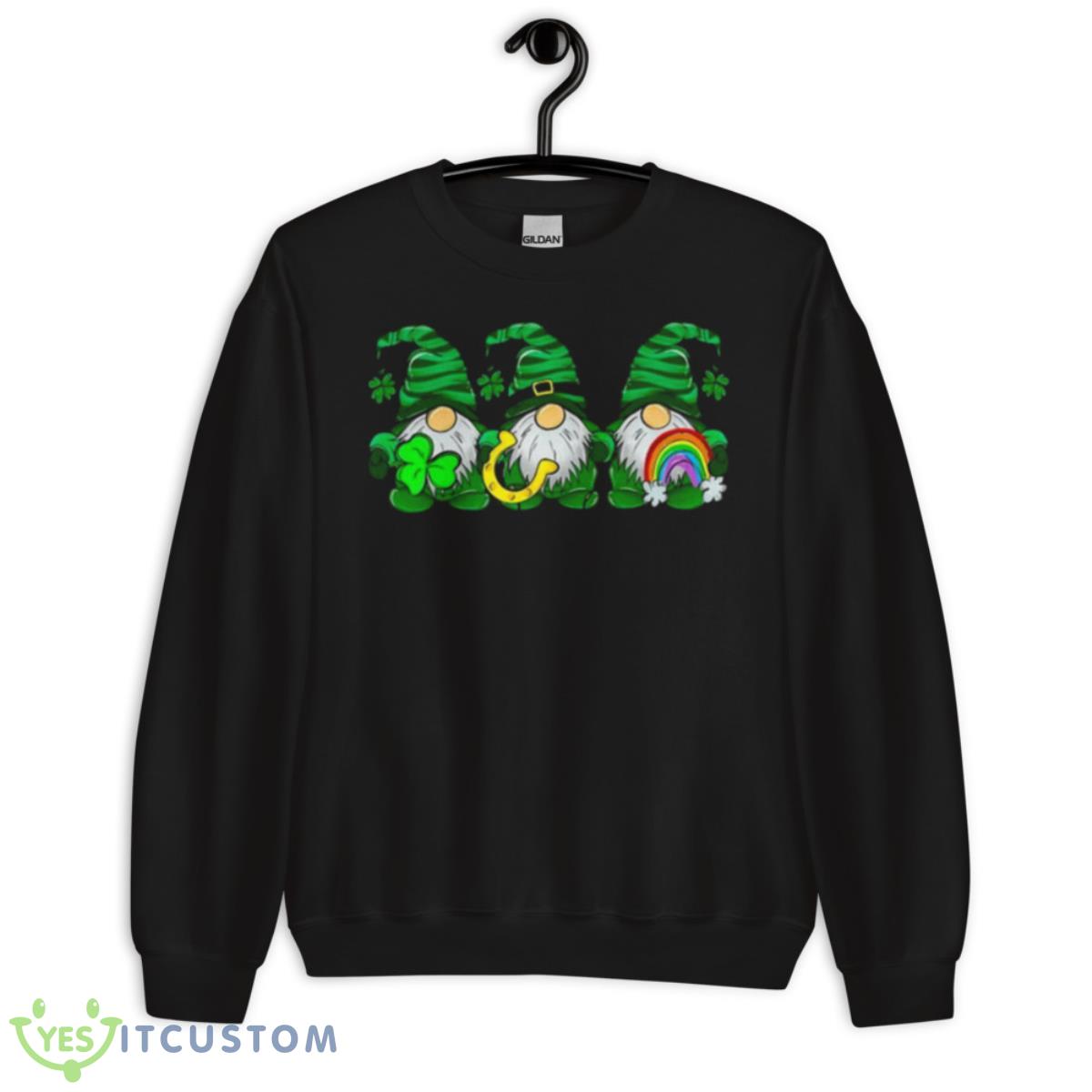 St Patricks Day Gnomes Shirt 3 St Patricks Day Gnomes Shirt - Unisex Crewneck Sweatshirt