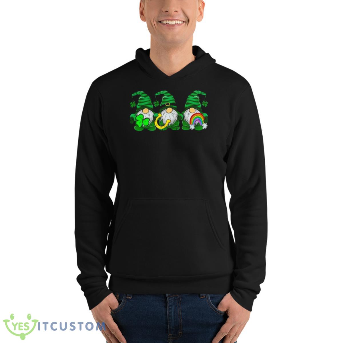 St Patricks Day Gnomes Shirt 4 St Patricks Day Gnomes Shirt - Unisex Fleece Pullover Hoodie