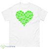 St Patrick’s Day Shamrock Heart Cute Irish Sweatshirt - 500 Men’s Classic Tee Gildan