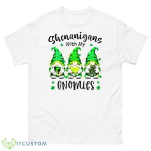St Patricks Day Shenanigans With My Gnomies Lucky Shirt - 500 Men’s Classic Tee Gildan