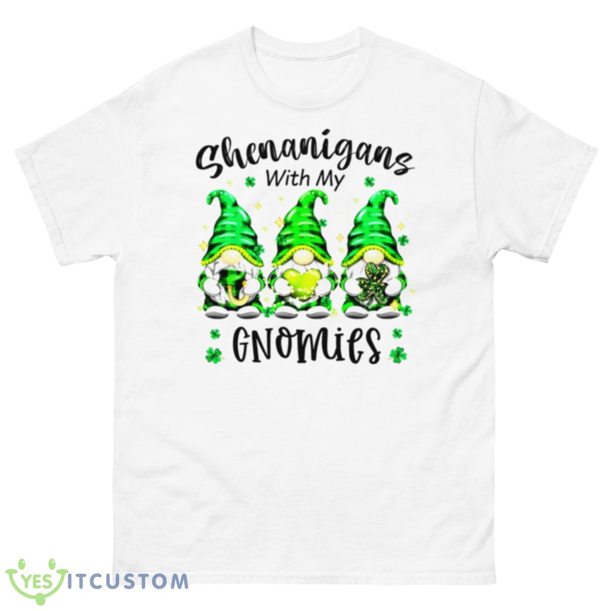 St Patricks Day Shenanigans With My Gnomies Lucky Shirt 10 St Patricks Day Shenanigans With My Gnomies Lucky Shirt - 500 Men’s Classic Tee Gildan