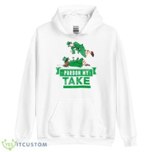 St. Patrick’s Pardon My Take Shirt - Unisex Heavy Blend Hooded Sweatshirt