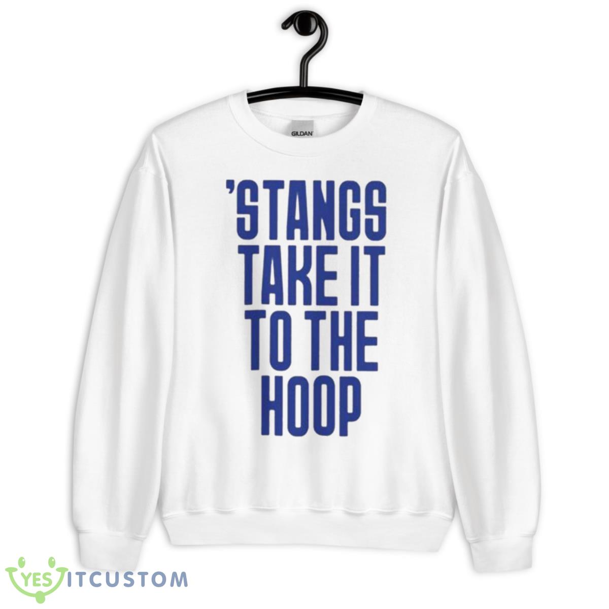 Stangs Take It To The Hoop Shirt 2 Stangs Take It To The Hoop Shirt - Unisex Heavy Blend Crewneck Sweatshirt