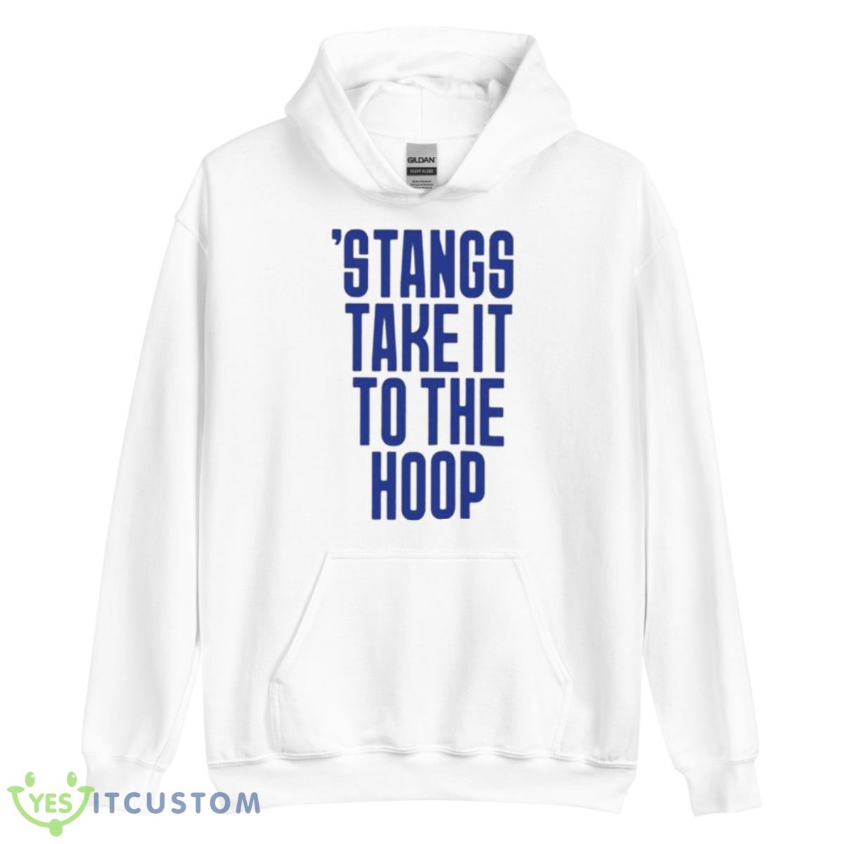 Stangs Take It To The Hoop Shirt 11 Stangs Take It To The Hoop Shirt - Unisex Heavy Blend Hooded Sweatshirt