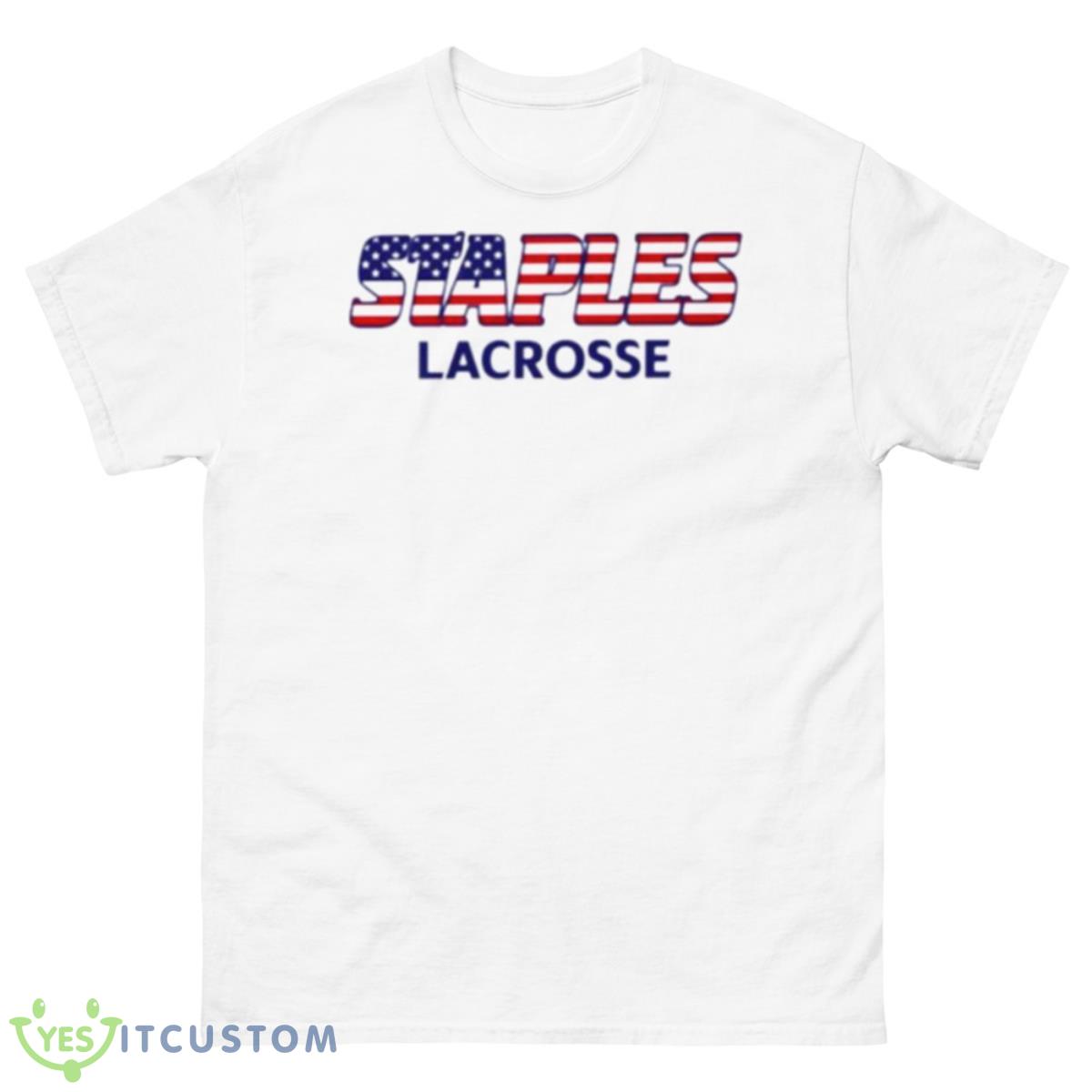 Staples Lacrosse USA Flag Shirt 10 Staples Lacrosse USA Flag Shirt - 500 Men’s Classic Tee Gildan