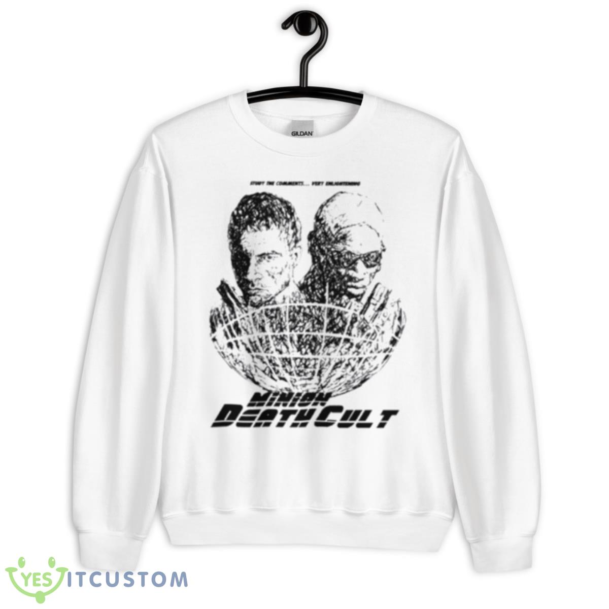 Study The Comments Very Enlightening Minion Death Cult Shirt 2 Study The Comments Very Enlightening Minion Death Cult Shirt - Unisex Heavy Blend Crewneck Sweatshirt