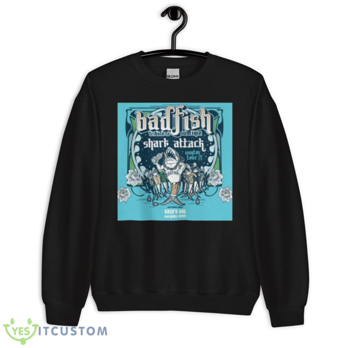 Sub Lime Badfish Winter 2023 New Tour Shirt 3 Sub Lime Badfish Winter 2023 New Tour Shirt - Unisex Crewneck Sweatshirt